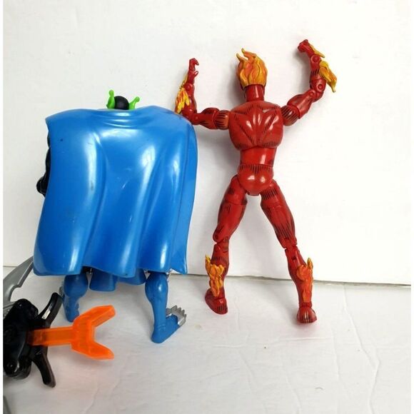 Marvel Silver Surfer & Human Torch Action Figure Toy Bundle - Picture 3 of 7